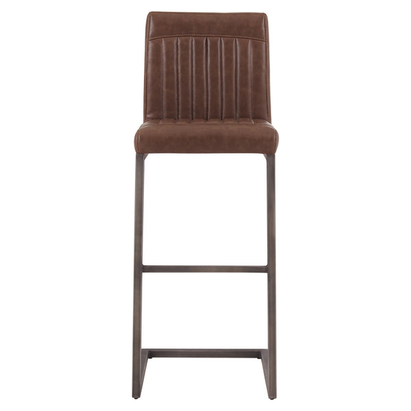 Ronan Bar Stool In Antique Cigar Brown