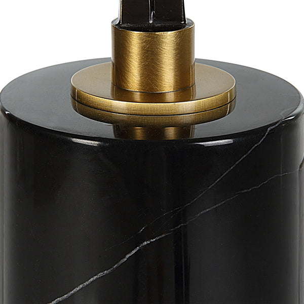 Separate Paths Iron Table Lamp