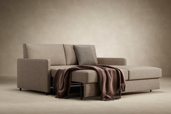 NEAH SLIM SOFA BED W/SLIM ARM RESTS, 71"X77"