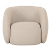 Moe's Rae Outdoor Accent Chair in Beige Check