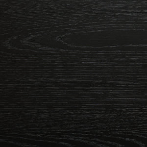 Rosenell Closed Nightstand - Black Oak Veneer