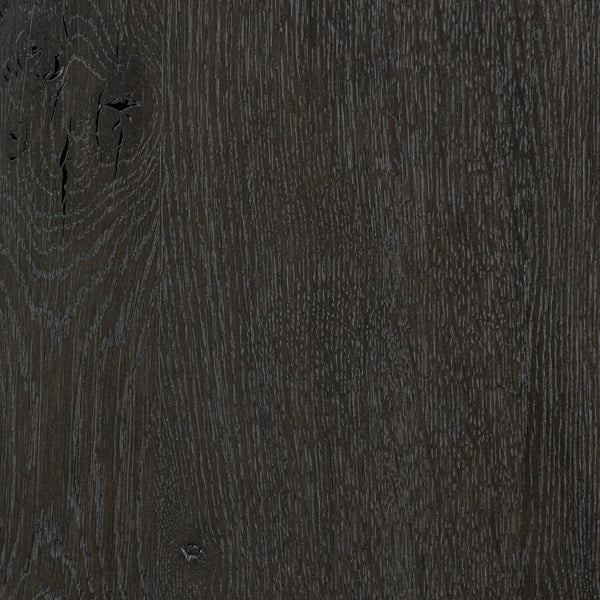 Noeline Wide Bookcase - Smoked Black Oak