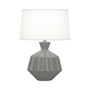 Matte Smoky Taupe Orion Table Lamp
