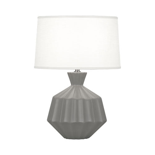 Matte Smoky Taupe Orion Table Lamp