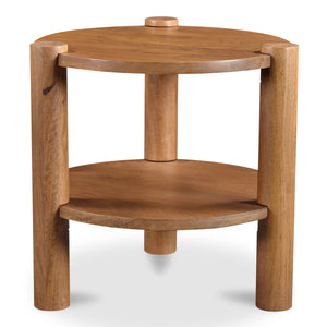 Olsen Accent Table Vintage Brown Mango Wood