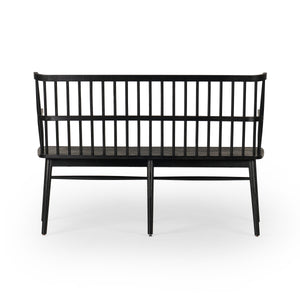 Aspen Bench In Matte Black