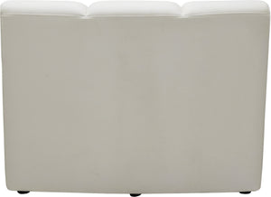 Lynda Modular Chair In Cream Velvet