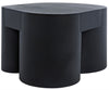 Bain Coffee Table, Black Steel