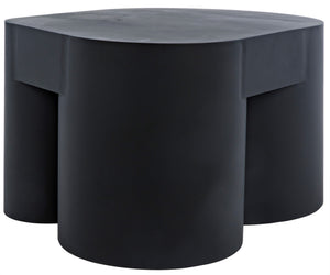 Bain Coffee Table, Black Steel