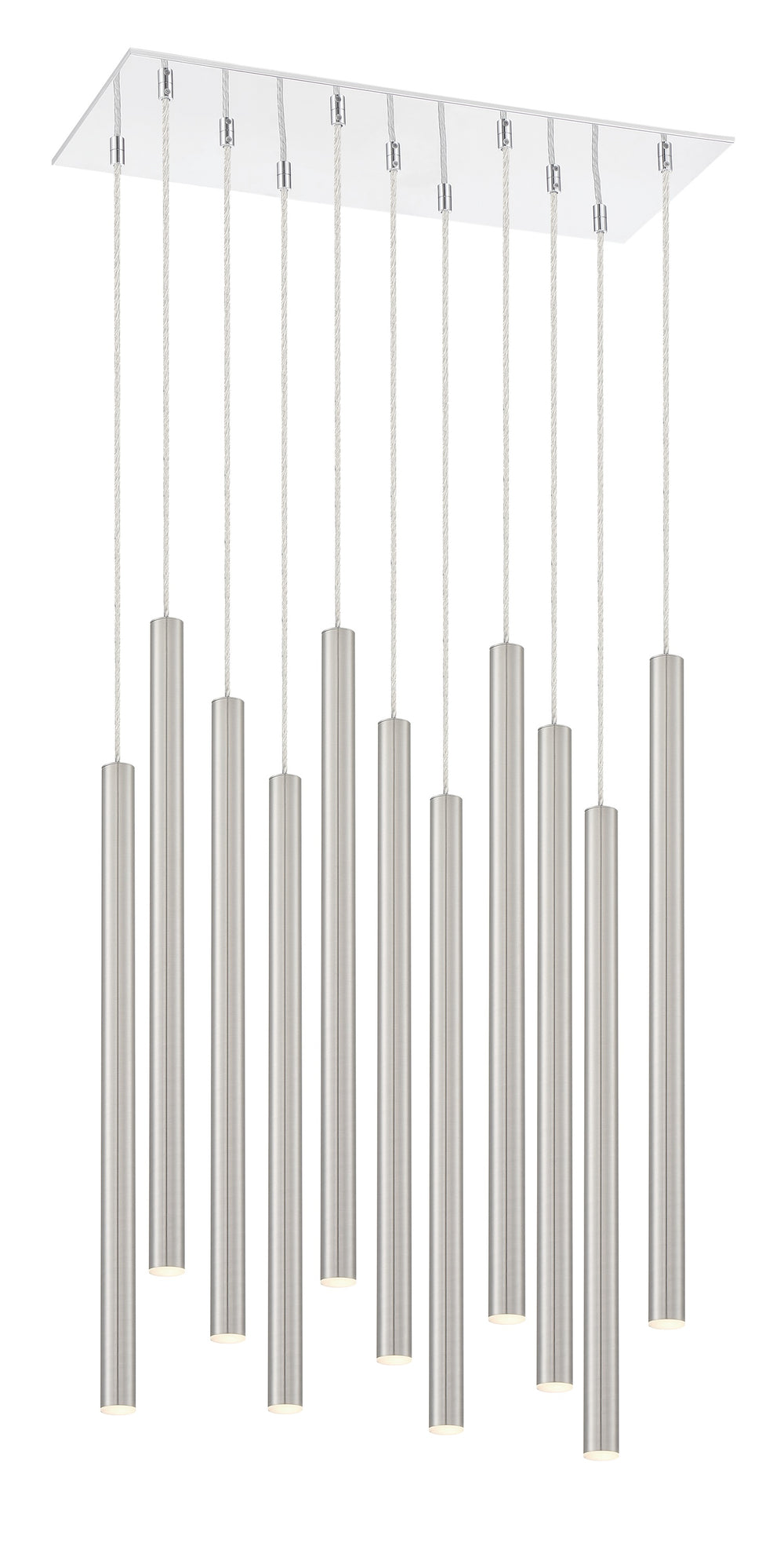 Forest 11 Light Island/Billiard in Chrome Finish