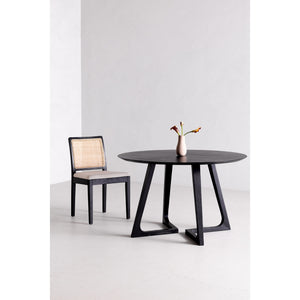 Moe's Orville Dining Chair Black, Set of 2