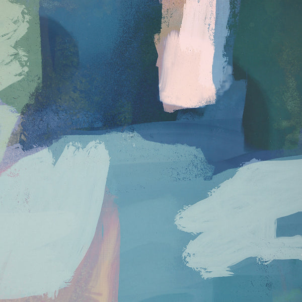 Continue On Abstract Framed Print