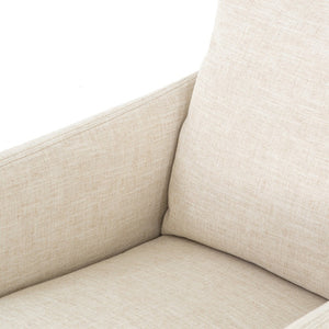 Banks Swivel Chair In Cambric Ivory