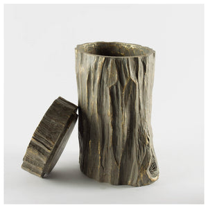 Willow II (Large) 7L x 5W Brown Stump Storage Box