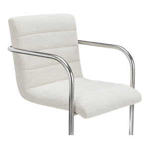 Moe's Pedro Dining Chair Set of 2 in Beige