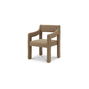 Moe's Elise Dining Chair Ochre with Sloped Arms