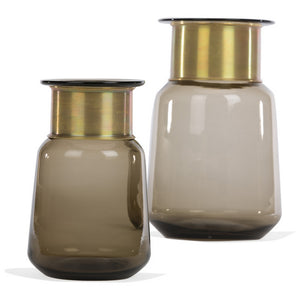 Apothecary Vases, Olive
