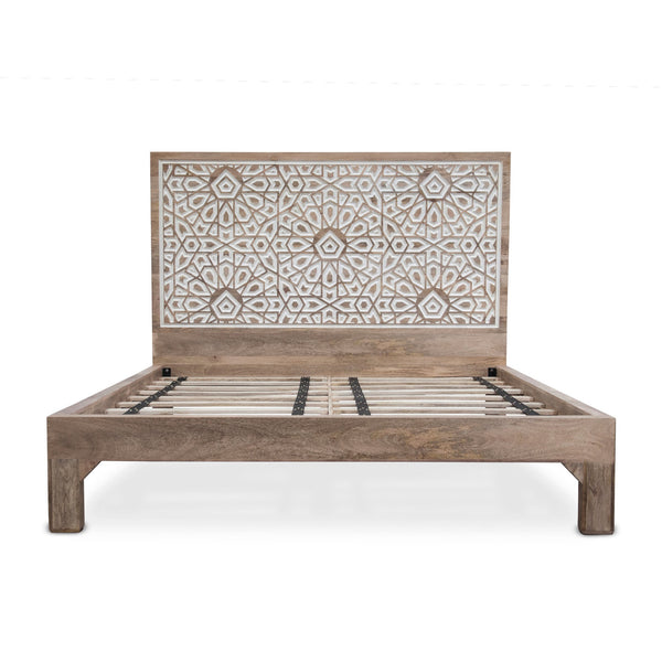 King Bed Carved