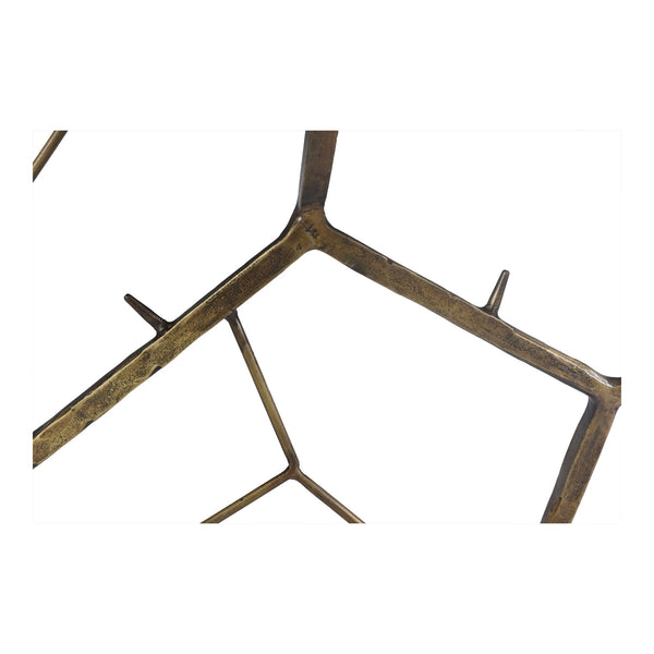 Moe's Nate Slate Console Table in Dark Grey