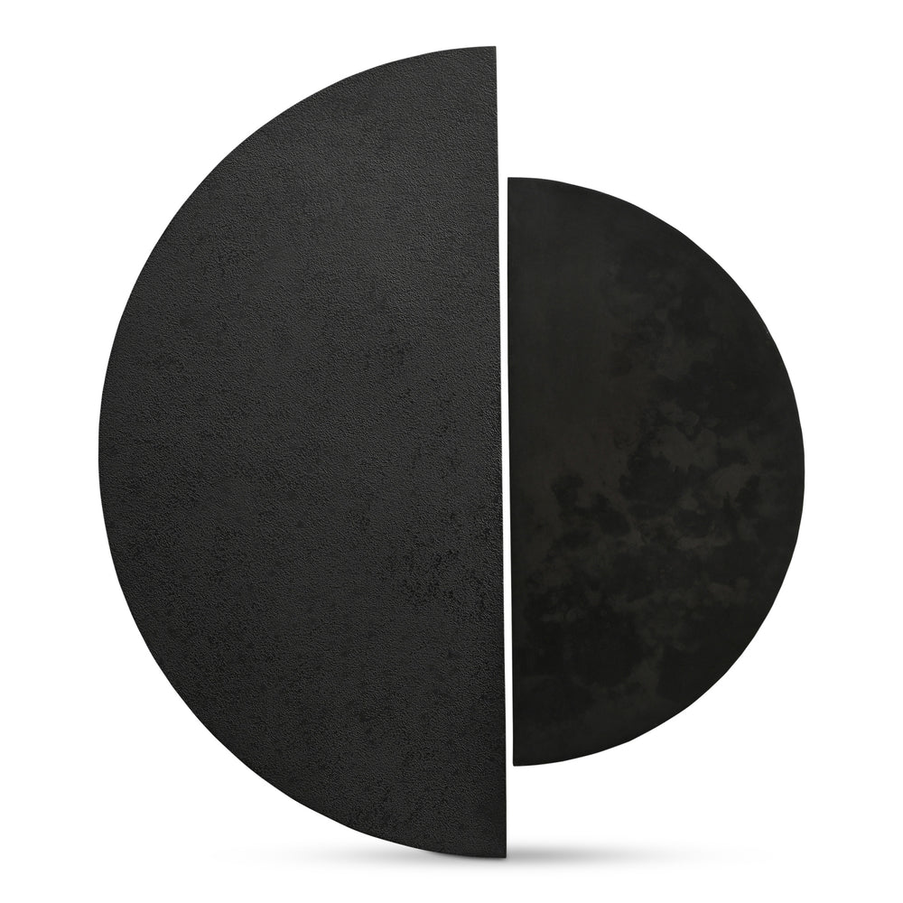 Meridian Wall Décor Black with Oxidized Patina