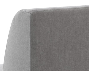 JACLYN MODULAR - ARMLESS CHAIR - EGYPT LIGHT GREY / DANNY MEDIUM GREY