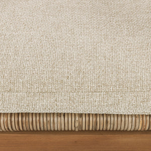 Valerie Outdoor Counter Stool in Teak and Olefin