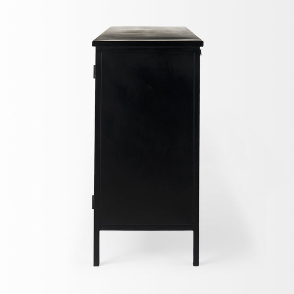 Aurelia Two Door Glass Cabinet