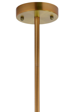 Holt 1-Light Glass Pendant, Taupe