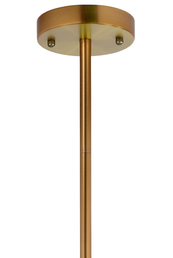 Holt 1-Light Glass Pendant, Taupe