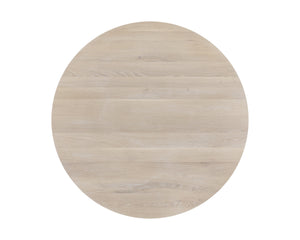 ELINA DINING TABLE - ROUND - LIGHT OAK - 54"