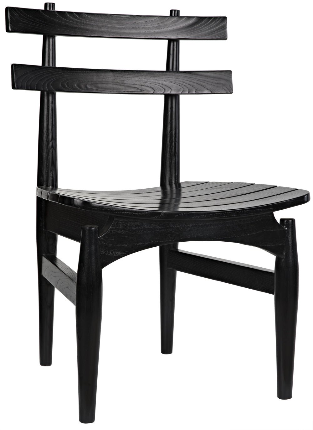 Azumi Chair, Charcoal Black