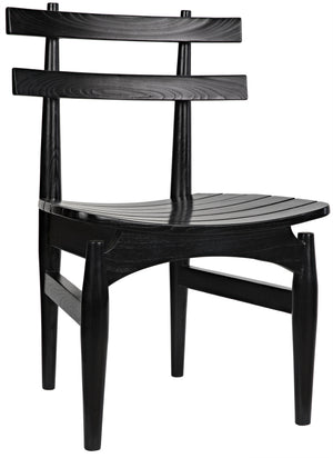 Azumi Chair, Charcoal Black