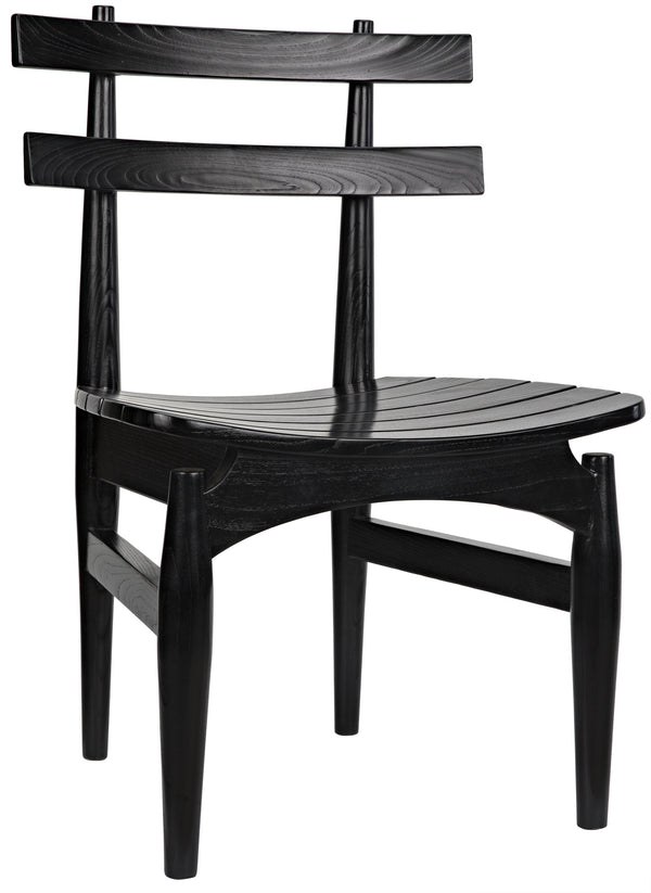 Azumi Chair, Charcoal Black