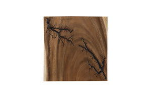 Lightning Wall Tile, Chamcha Wood