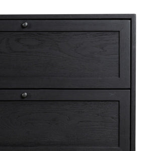 Millie 9 Drawer Dresser In Drifted Matte Bl