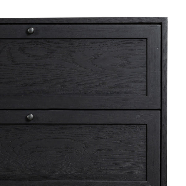 Millie 9 Drawer Dresser In Drifted Matte Bl