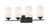 Bordeaux 4 Light Vanity  in Bronze Finish
