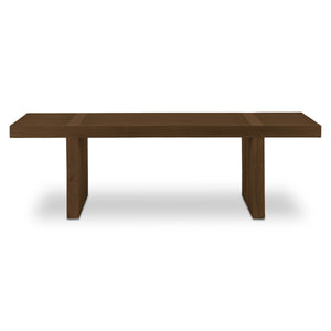 Fletcher Outdoor Coffee Table in Brown Teak