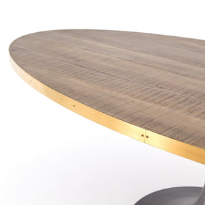 Evans 98" Oval Dining Table