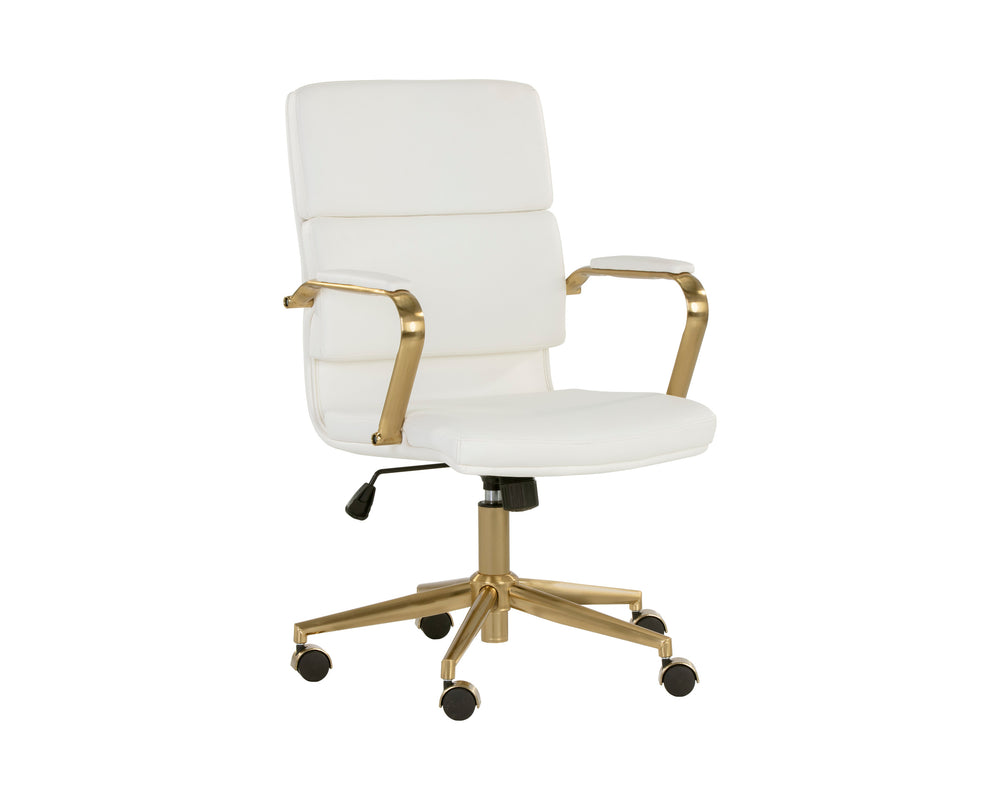 KLEO OFFICE CHAIR - SNOW