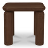Barclay Outdoor Side Table in Teak Brown