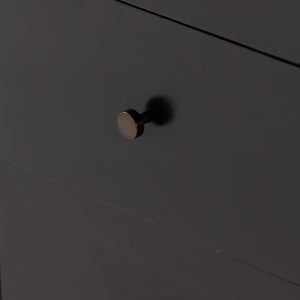 Soto 5 Drawer Dresser In Black