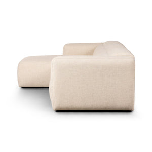 Radley Power Recliner 3-Piece Sectional W/ Chaise - Antigo Natural