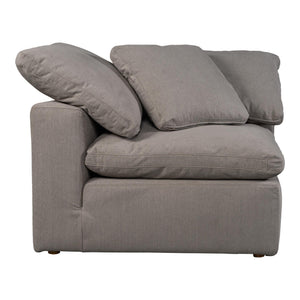 Terra Condo Corner Chair in Light Grey