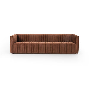 Augustine Sofa In 97" In Surrey Auburn