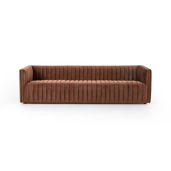 Augustine Sofa In 97" In Surrey Auburn