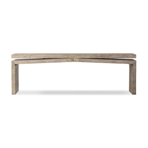Matthes Large Console Table - Weathered Wheat