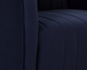 GARRISON SWIVEL LOUNGE CHAIR - ABBINGTON NAVY