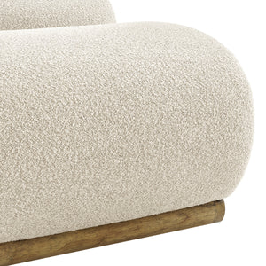 Lucius Boucle Accent Chair, Milford Beige 