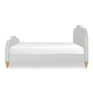 Moe's Jacqueline King Bed in Cream Upholstery